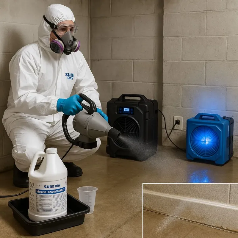 Sanitization and Odor Removal process in Sandy, UT