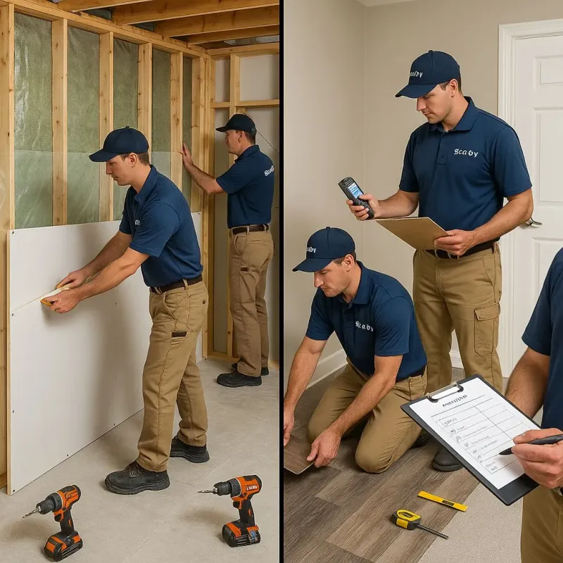 Repairs and Reconstruction process in Sandy, UT